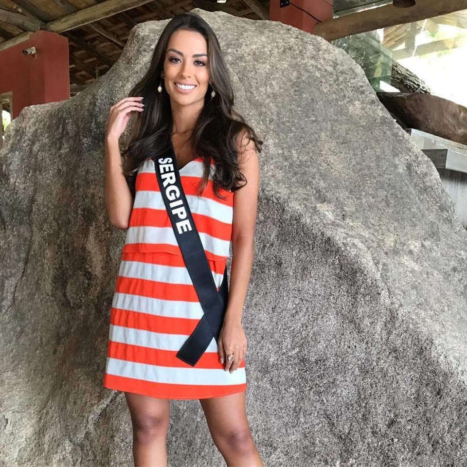 Saiury Carvalho from Sergipe - Contestants Miss Brazil 2017 (Photo Courtesy: Miss Brasil/ Facebook Official)