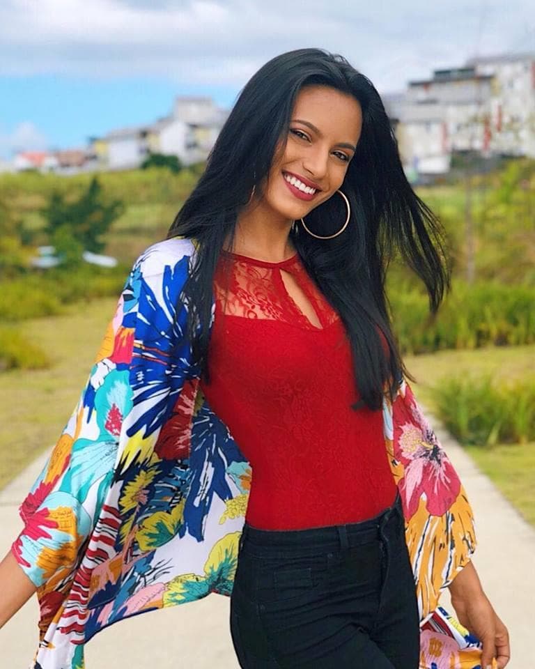 Morgane Soucramanien Miss Réunion 2018, Finalist Miss France 2019 (Photo Credits: Miss France/ Contestant Official FaceBook)
