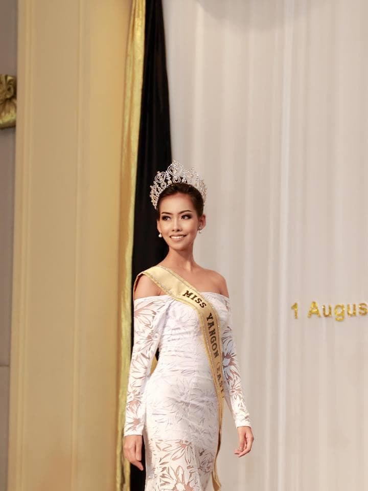 Ei Thandar Aung Miss Yangon (East) - Finalist Miss Golden Land Myanmar 2018 (Photo Courtey: MGLM Official)