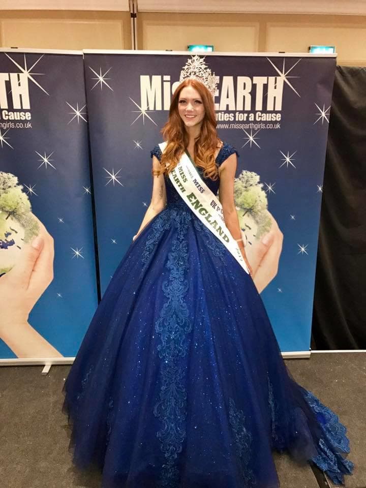 Charlotte Sophie Brooke Miss Earth England 2017 - Finalist for Miss Earth 2017 (Photo Courtesy: Contestant Facebook/Miss Earth Official)
