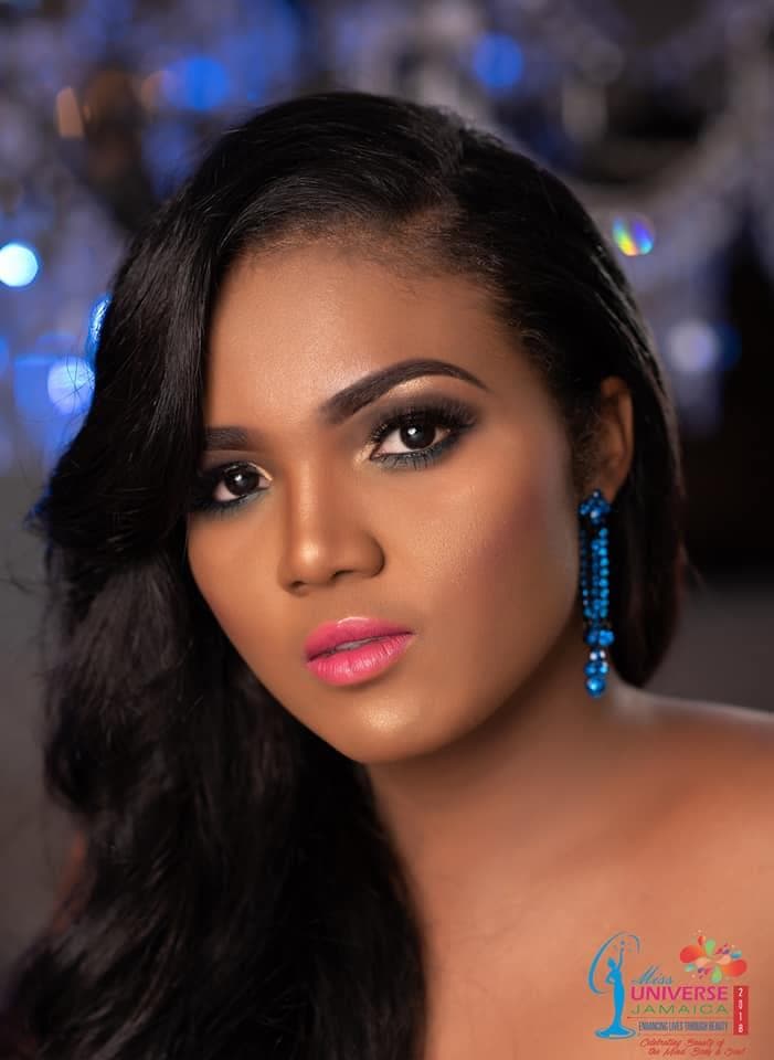 Jessica Jeffrey - Contestant for Miss Universe Jamaica 2018 (Photo Courtesy: MU Jamaica Official)