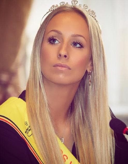 Emily Vanhoutte Contestant Miss Belgium 2016