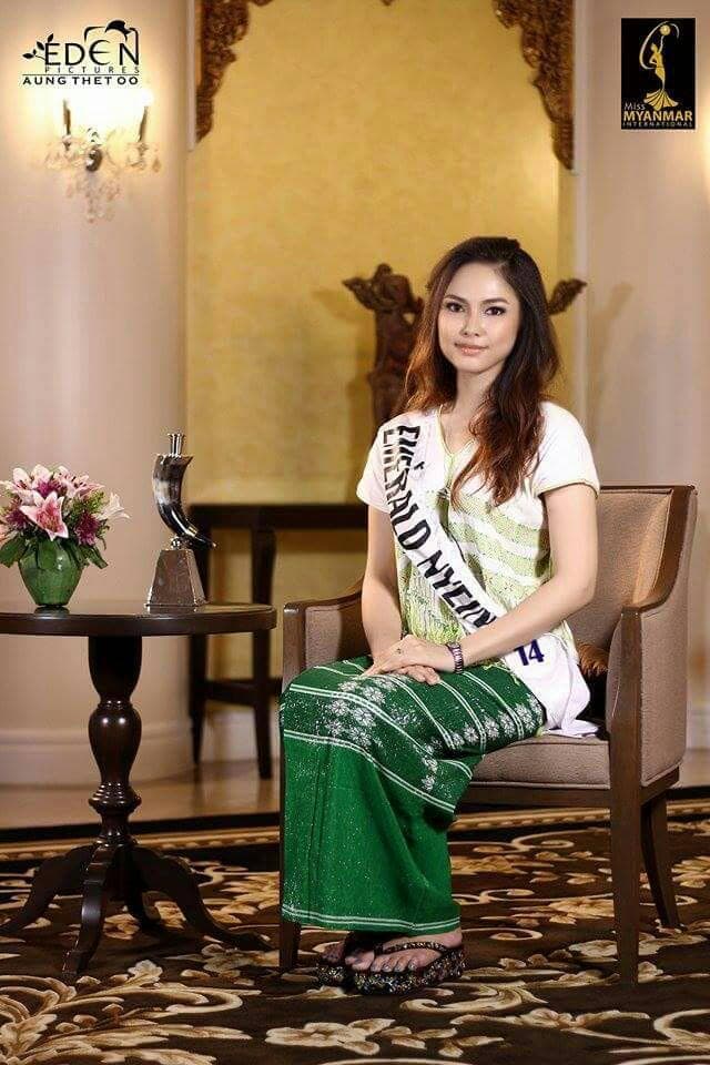 Emerald Nyein contestant Miss International 2015 (Photo Credits: Miss Myanmar International Official)
