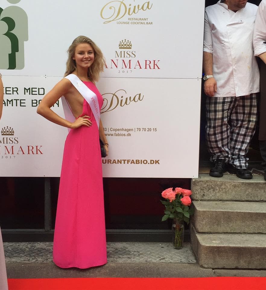 Lotte Santa, Miss World Denmark 2017 Finalist (Photo Courtesy - Miss Danmark Official/ FaceBook)