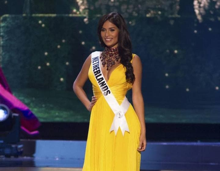 Yasmin Verheijen Miss Universe Netherlands 2014 at Preliminary Competiton