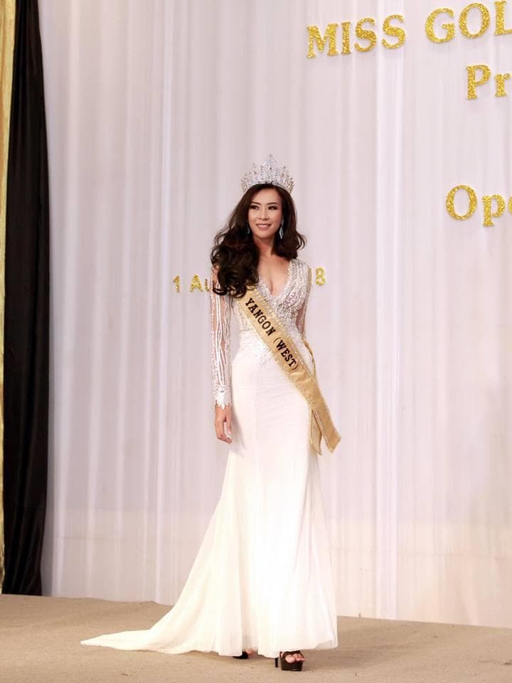 Cho Ko Ko Miss Yangon (West) - Finalist Miss Golden Land Myanmar 2018 (Photo Courtey: MGLM Official)