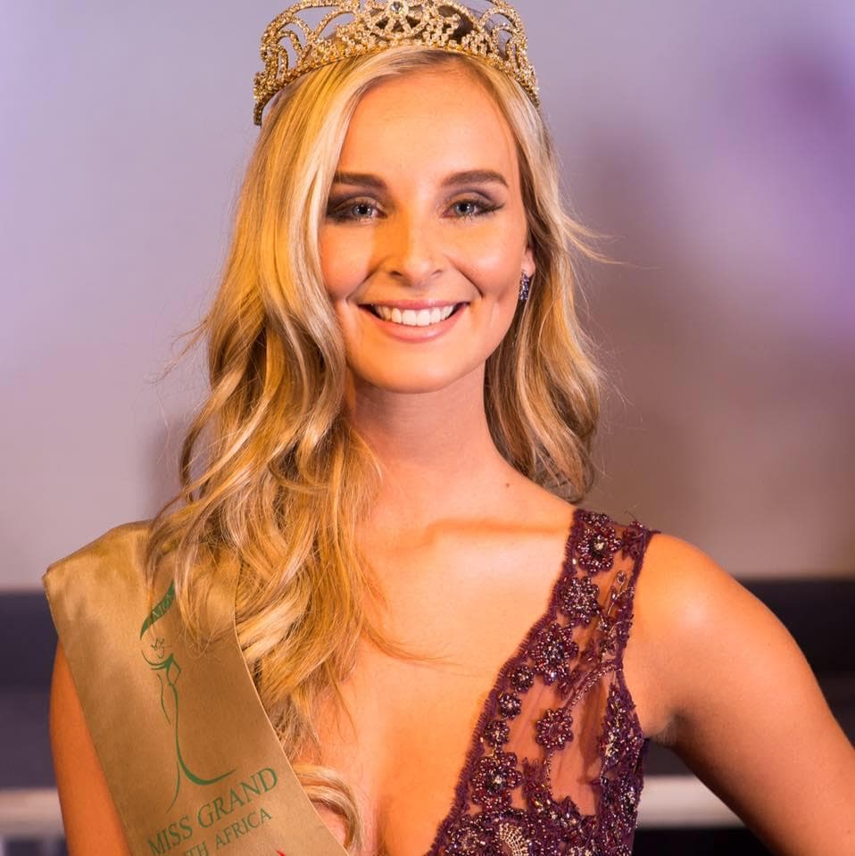 Caitlin Harty Miss Grand South Africa 2016 (Photo Credit: Official Facebook/ Miss Grand International Organization)