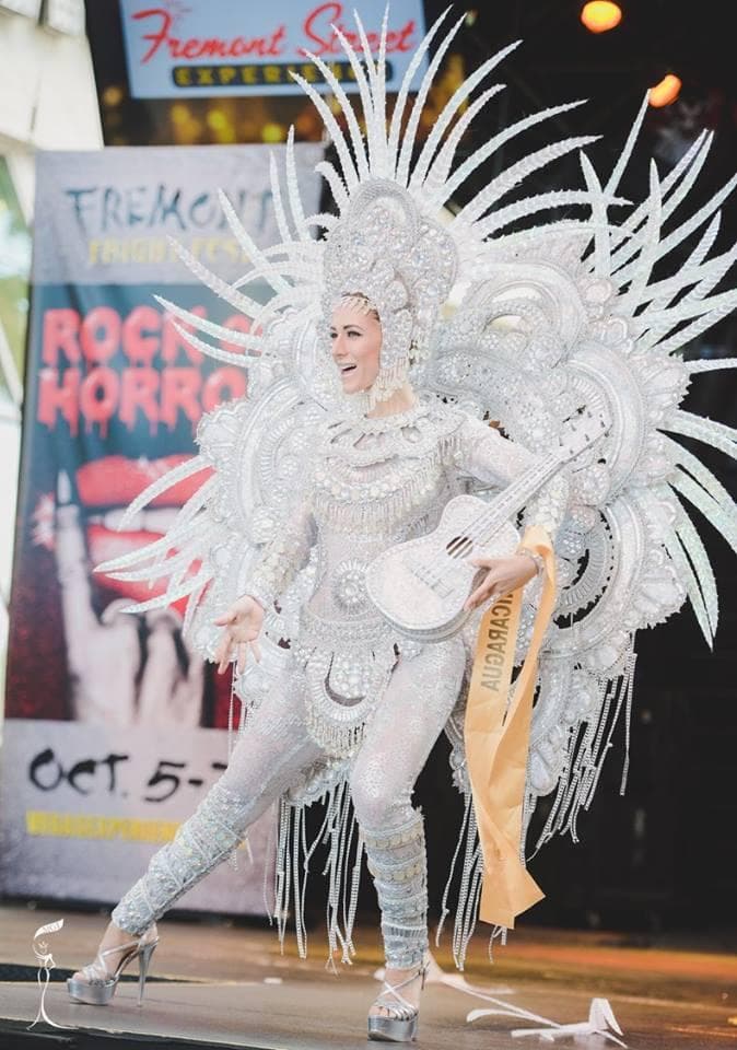 Michelle Lacayo Miss Grand Nicaragua 2016 in National Costume (Photo Credit: Official Facebook/ Miss Grand International Organization)