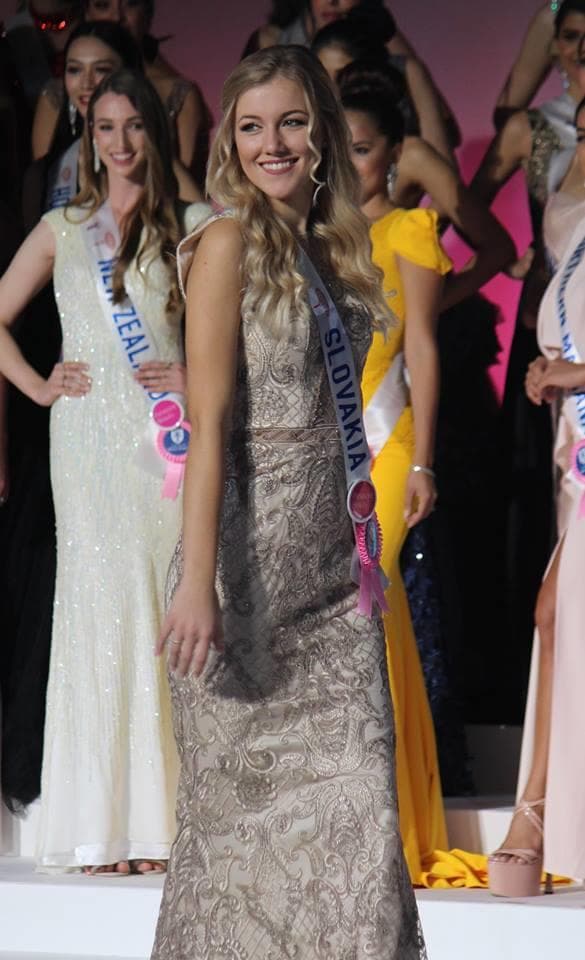 Radka Grendová Miss International Slovakia 2018, Finalist Miss International 2018 (Photo Source: Miss International Organization)