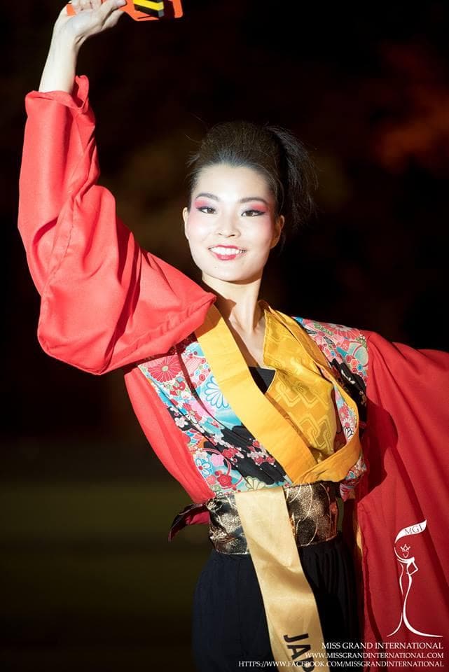 Ayaka Tanaka from Japan - Finalist Miss Grand International 2015 in National Costume (Photo Credit: MGI Official)