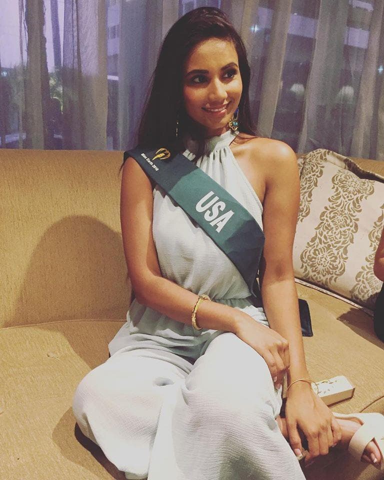 Yashvi Aware Miss Earth United States of America 2018, Finalist Miss Earth 2018 (Photo Courtesy: Miss Earth/ Candidate Official FaceBook/ Instagram)