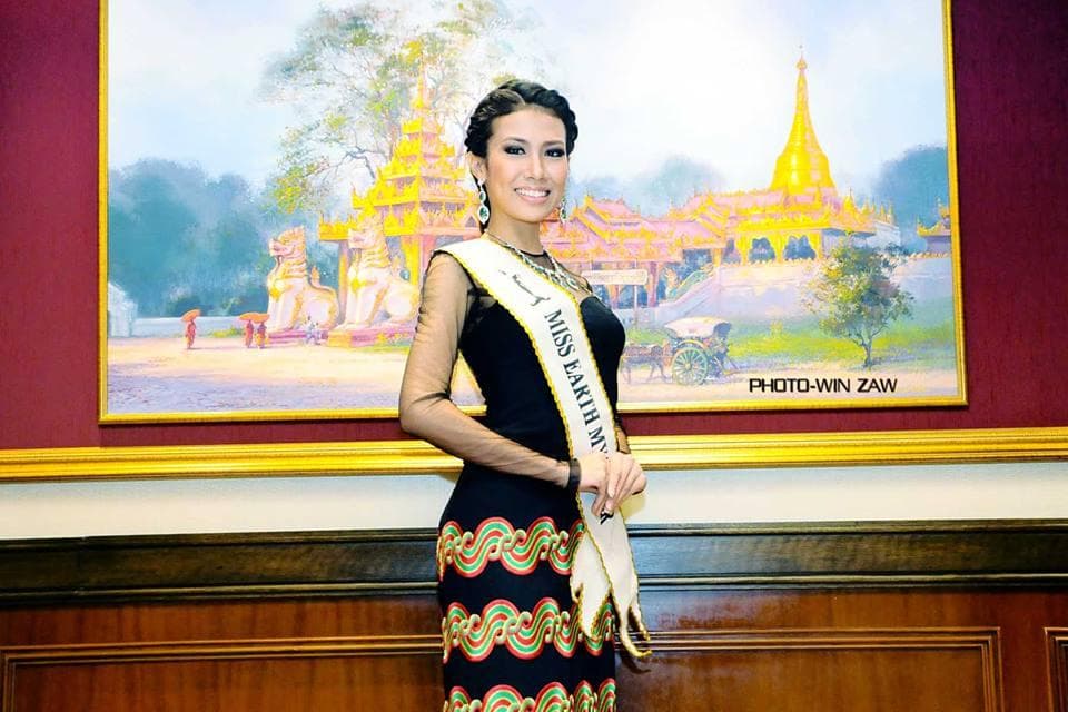 Eaint Myat Chal contestant from Myanmar for Miss Earth 2015 (Photo Credits: Photo Win Zaw)