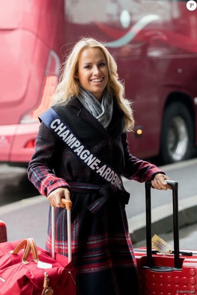 Paméla Texier Miss Champagne-Ardenne 2018, Finalist Miss France 2019 (Photo Credits: Miss France/ Contestant Official FaceBook)