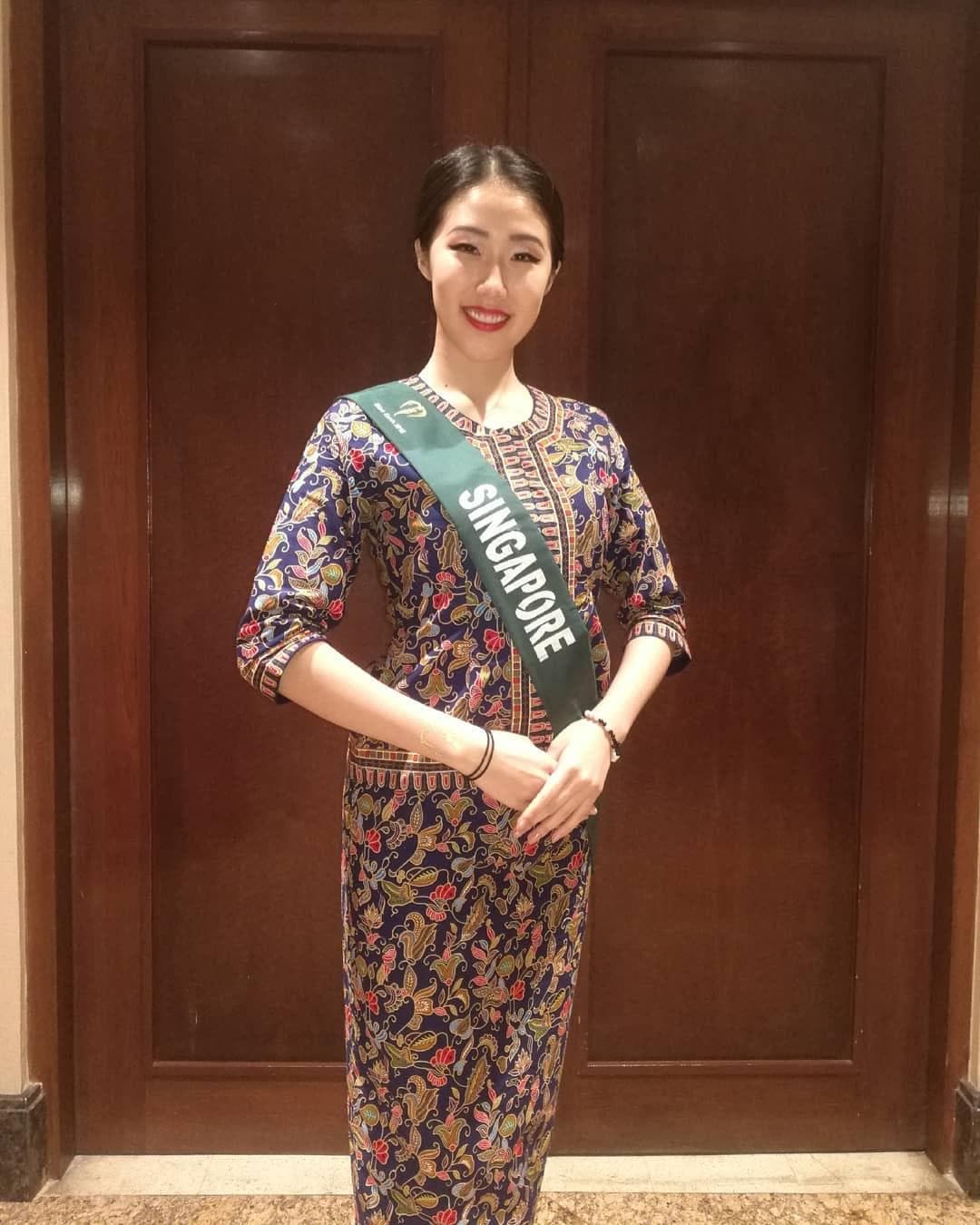 Kara Dong Ye Xuan Miss Earth Singapore 2018, Finalist Miss Earth 2018 (Photo Courtesy: Miss Earth/ Candidate Official FaceBook/ Instagram)