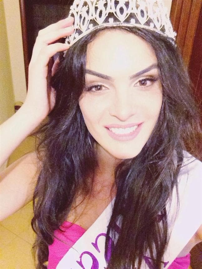 Zhaneta Byberi Miss Universe Albania 2014