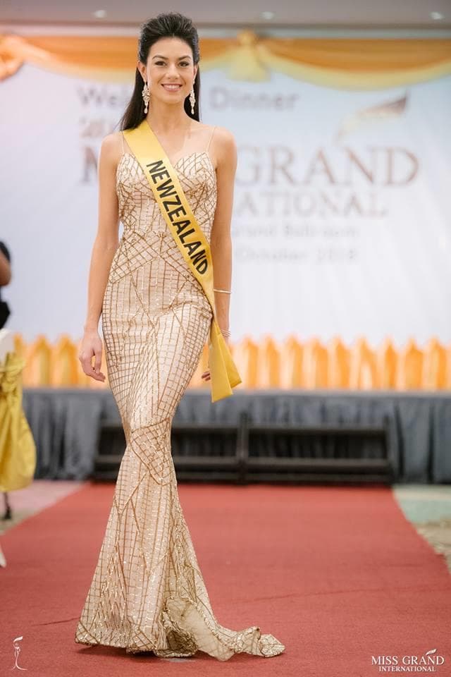 Hayley Rose Robinson Miss Grand New Zealand 2018, Finalist Miss Grand International 2018 (Photo Courtesy: MGI Official)
