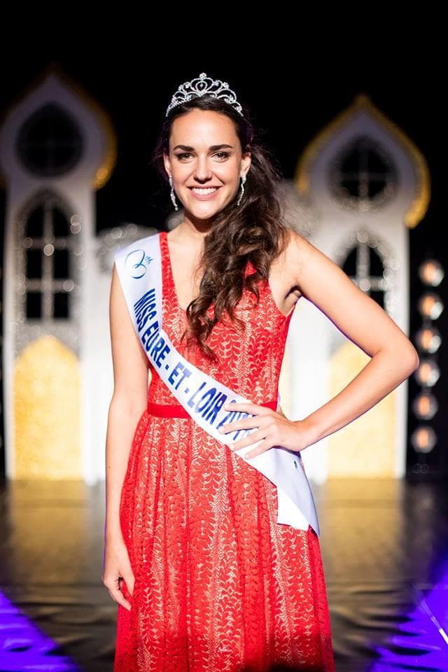 Laurie Derouard Miss Centre-Val de Loire 2018, Finalist Miss France 2019 (Photo Credits: Miss France/ Contestant Official FaceBook)