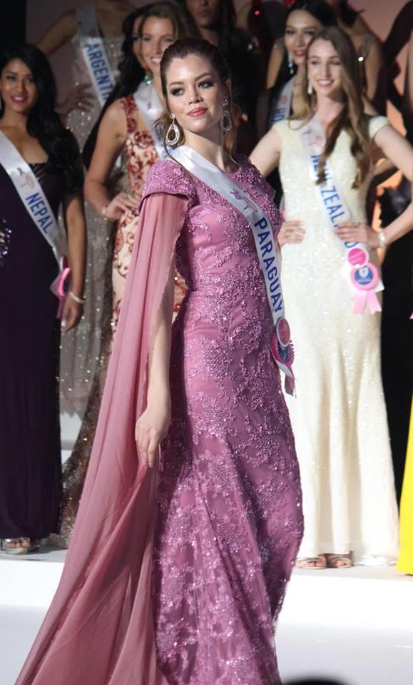Daisy Diana Lezcano Rojas Miss International Paraguay 2018, Finalist Miss International 2018 (Photo Source: Miss International Organization)