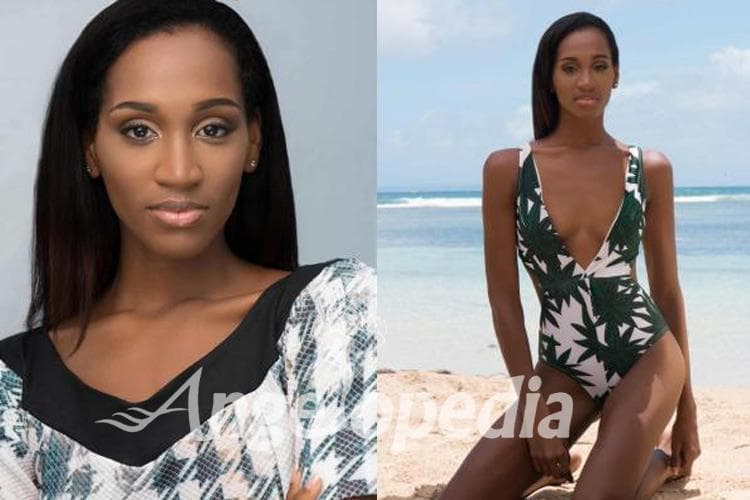 Magalie Adelson Miss World Guadeloupe 2016