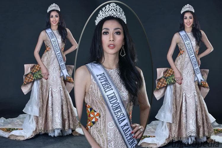 Veronika Peny Laba Miss Kalimantan Tengah 2019 Finalist Puteri Indonesia 2019