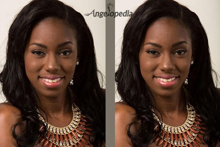 Janelle Campbell Miss Speyside for Miss World T&T 2015
