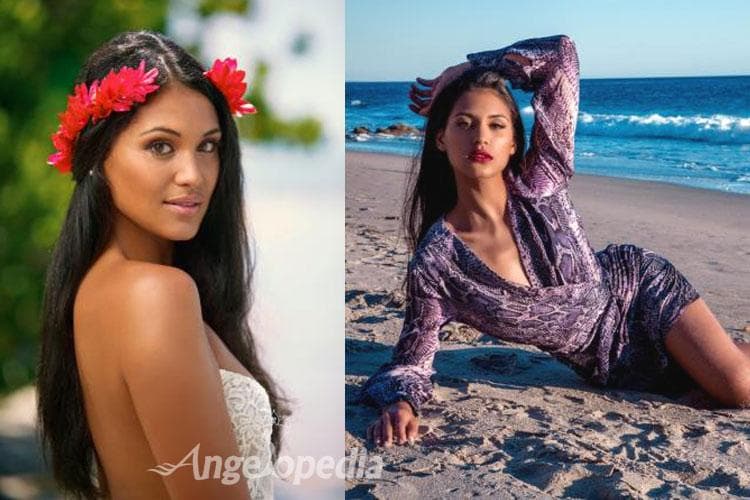 Hinarere Taputu Miss World France for Miss World 2015