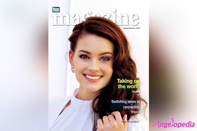 Rolene Strauss on the Cover of Magazine March 1' 2015 edition