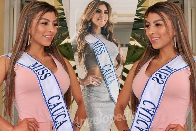 Miss Mundo Cauca 2018 Valentina Sanchez