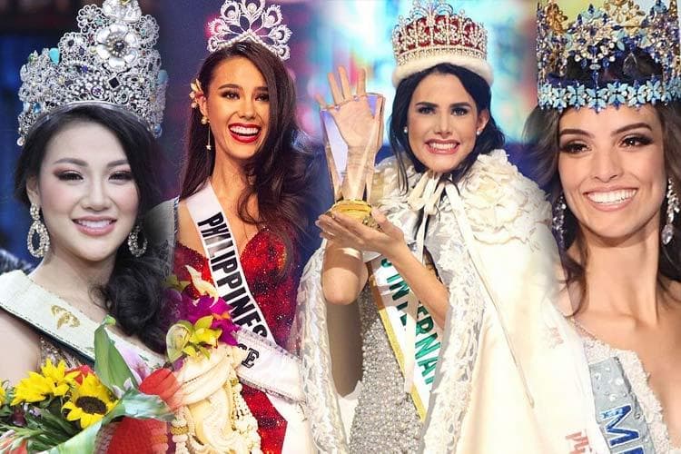 Winners of major International Beauty Pageants in 2018
