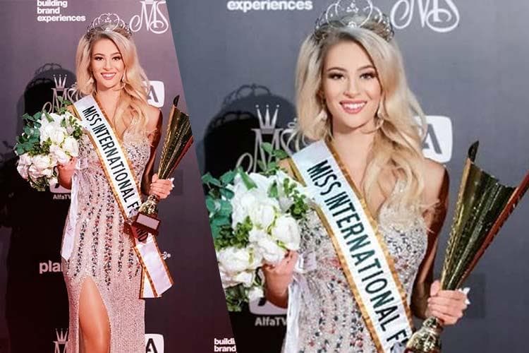 Jutta Kyllonen Miss International Finland 2019 for Miss International 2019