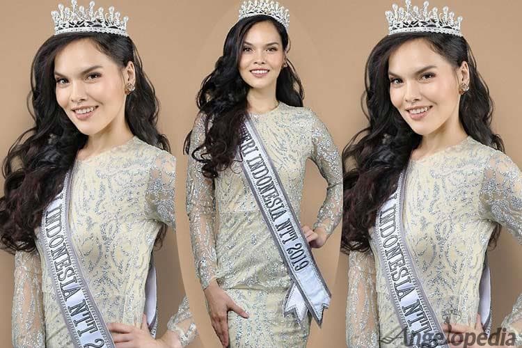 Maria Hostiana Napitupulu Miss Nusa Tenggara Timur Finalist Puteri Indonesia 2019