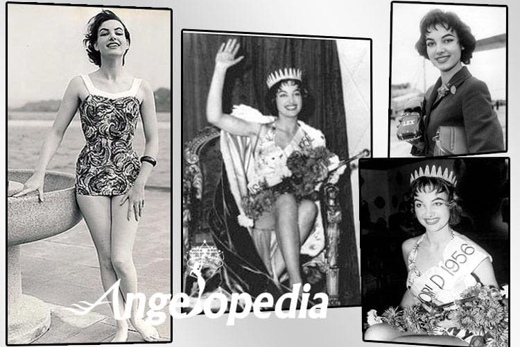 Petra Schurmann Miss World 1956 from Germany
