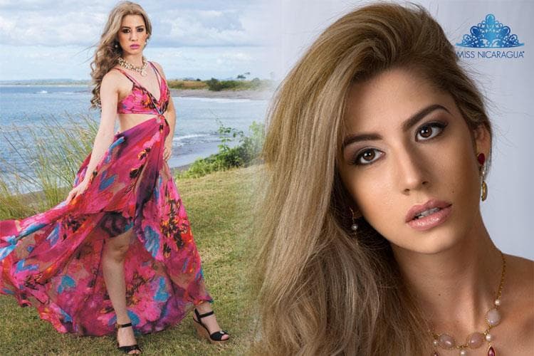 Martha Pineda contestant Miss Nicaragua 2017