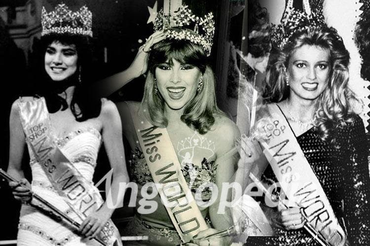 Miss World winners from 1981 to 1990