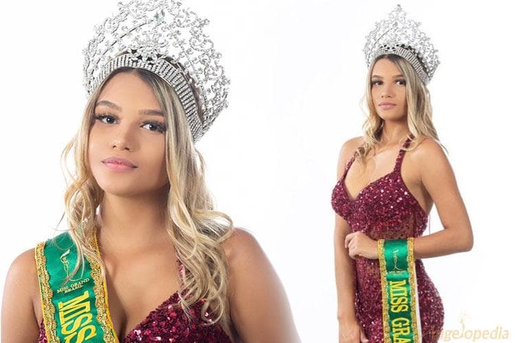 Luiza Braz Miss Grand Bahia 2019 Finalist Miss Grand Brasil 2019
