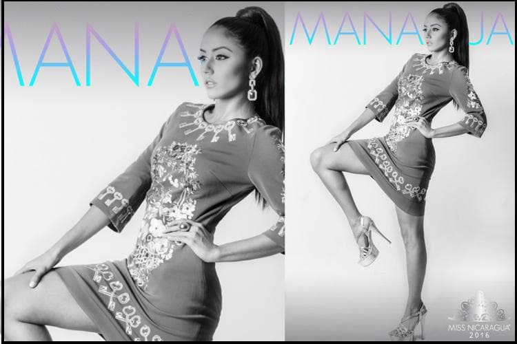 Brianny Marcela Chamorro Finalist Miss Nicaragua 2016