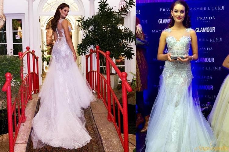 Rolene Strauss at Glamour South Africa event