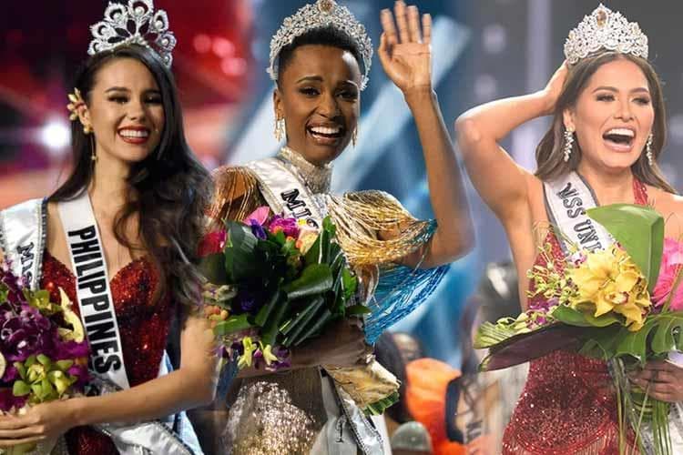 Miss Universe Titleholders from 2011 to 2020