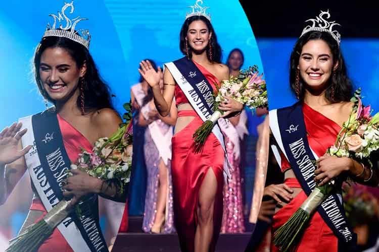 Miss Scuba International 2019 Michaela Shuttleworth from Australia
