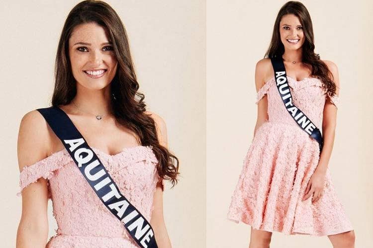 Justine Delmas Miss Aquitaine 2019