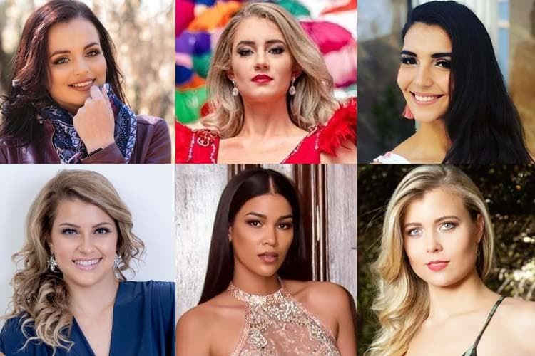 Team South Africa for International Beauty Pageants 2019