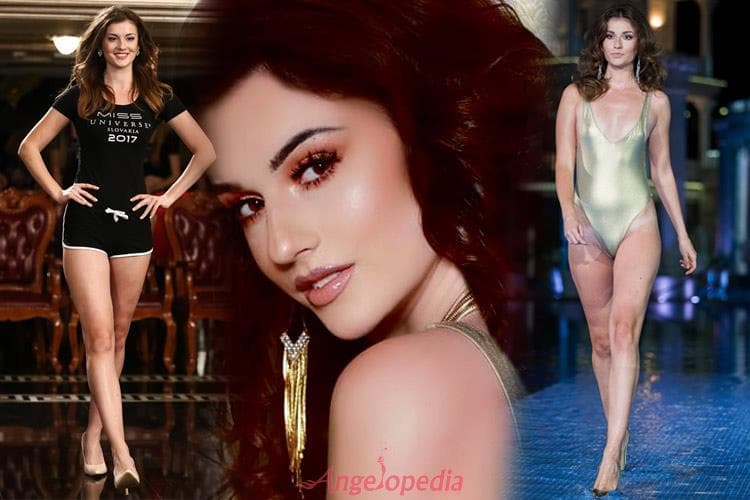 Adriana Zaujecova finalist Miss Universe Slovakia 2017