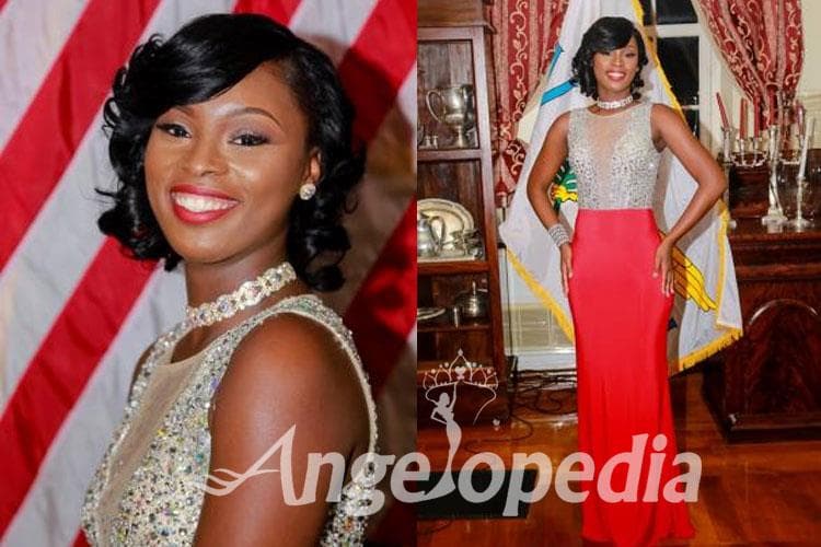 Kyrelle Thomas Miss World United States Virgin Islands 2016