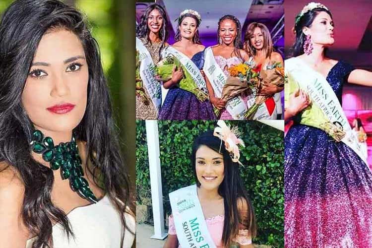 Nazia Wadee Miss Earth South Africa 2019 for Miss Earth 2019