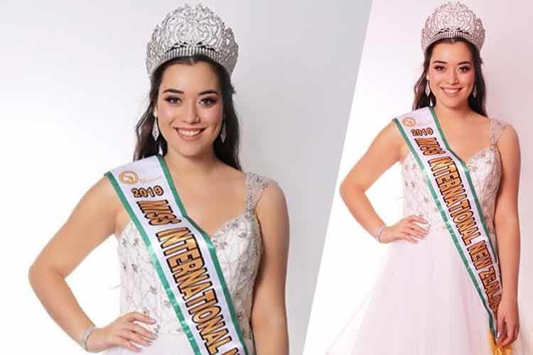 Nikita Ah Horan Miss International New Zealand 2019 for Miss International 2019