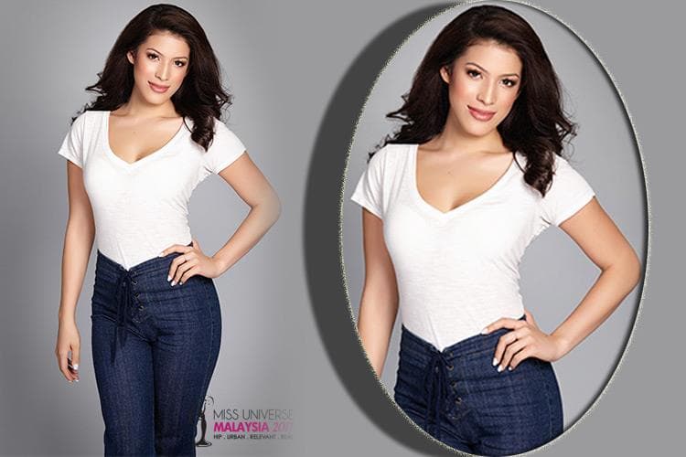 Samantha Katie contestant Miss Universe Malaysia 2017