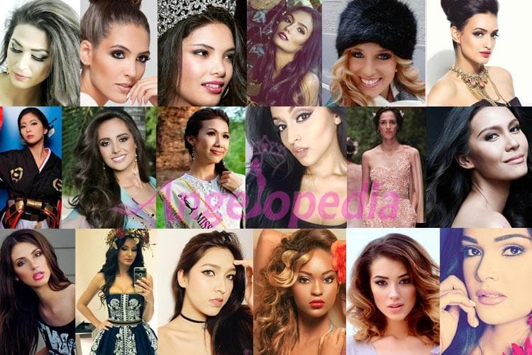 Miss Earth 2015 Top 18 Favourites