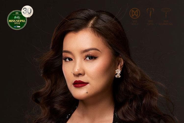 Anjana Pun Finalist Miss Nepal 2024