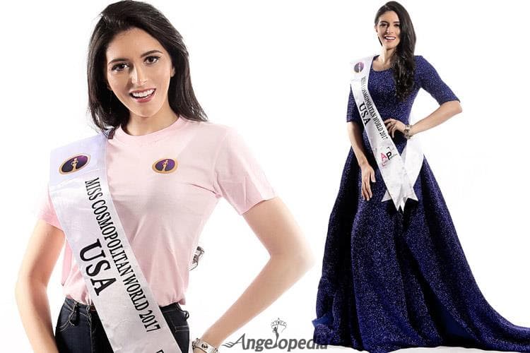Stephanie Ellen Almeida Miss Cosmopolitan World USA 2017