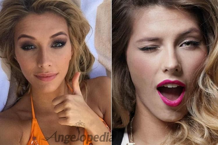 Camille Cerf Miss France 2015 Winky Wit Selfie